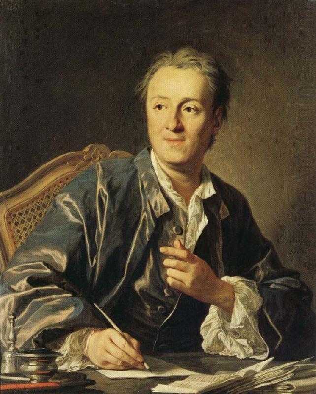 Portrait of Diderot, LOO, Carle van